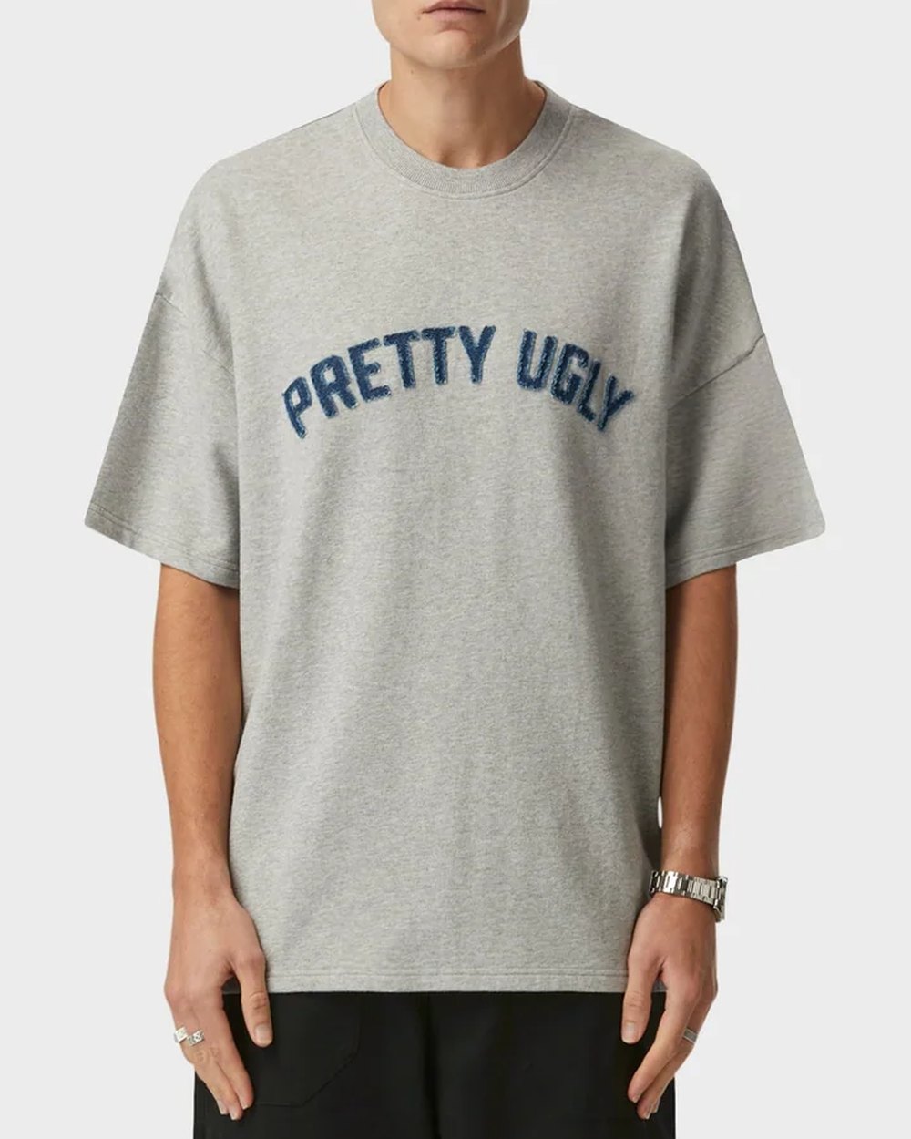 Grey marle Pretty Ugly tee